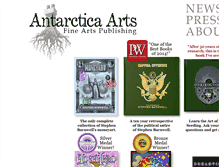 Tablet Screenshot of antarcticaarts.com